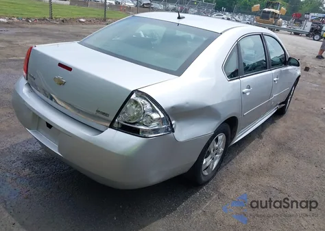 2010 Chevrolet Impala Ls из США, поврежденный, VIN 2G1WA5EK6A1190822